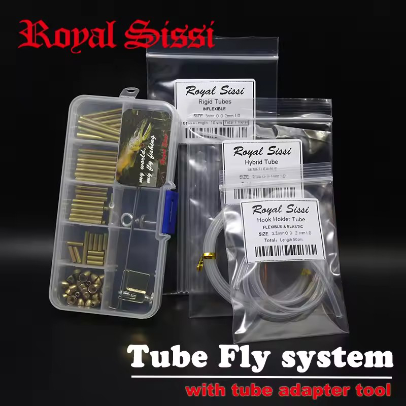 Fly Fishing Set - Tüp Sinek Bağlama Sistemi Seti, Sinek