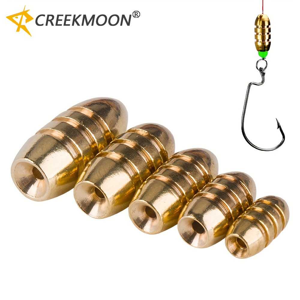 Fly Fishing Set - 20 adet Pirinç Bakır Balıkçılık Ağırlıkları