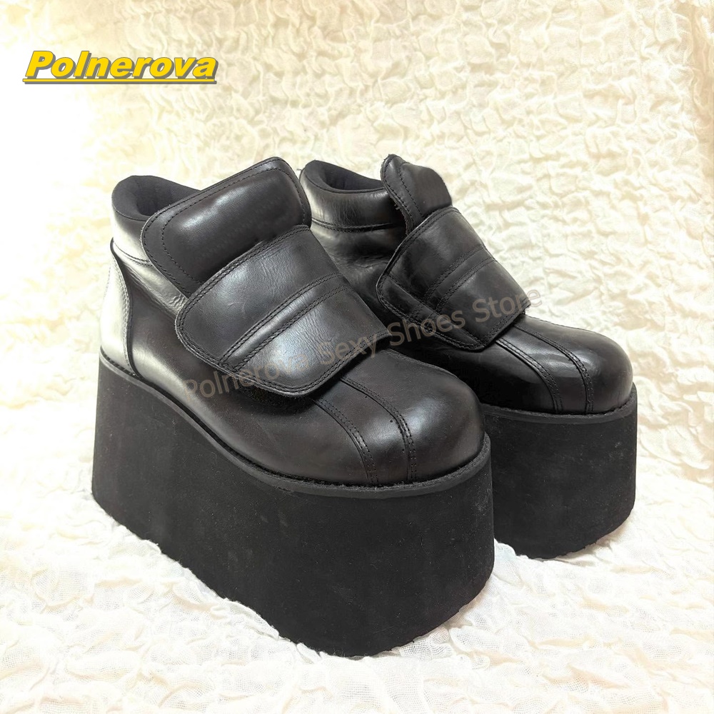 Circle Hook Set - Gotik Punk Kadın Platform Bilek Botları