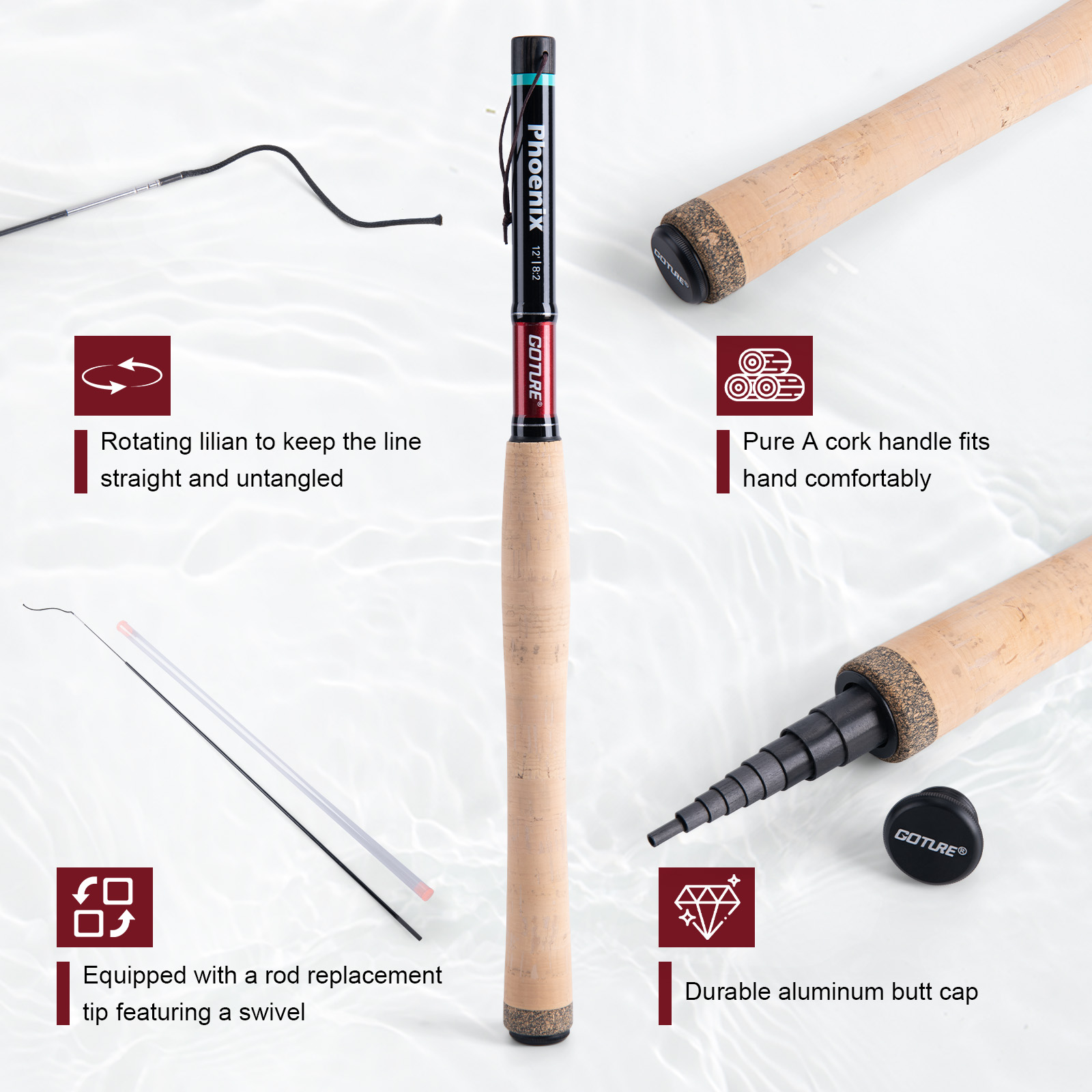 Goture 3.6m Tenkara Olta Seti, - Fly Fishing Set incelemesi ve fiyatı