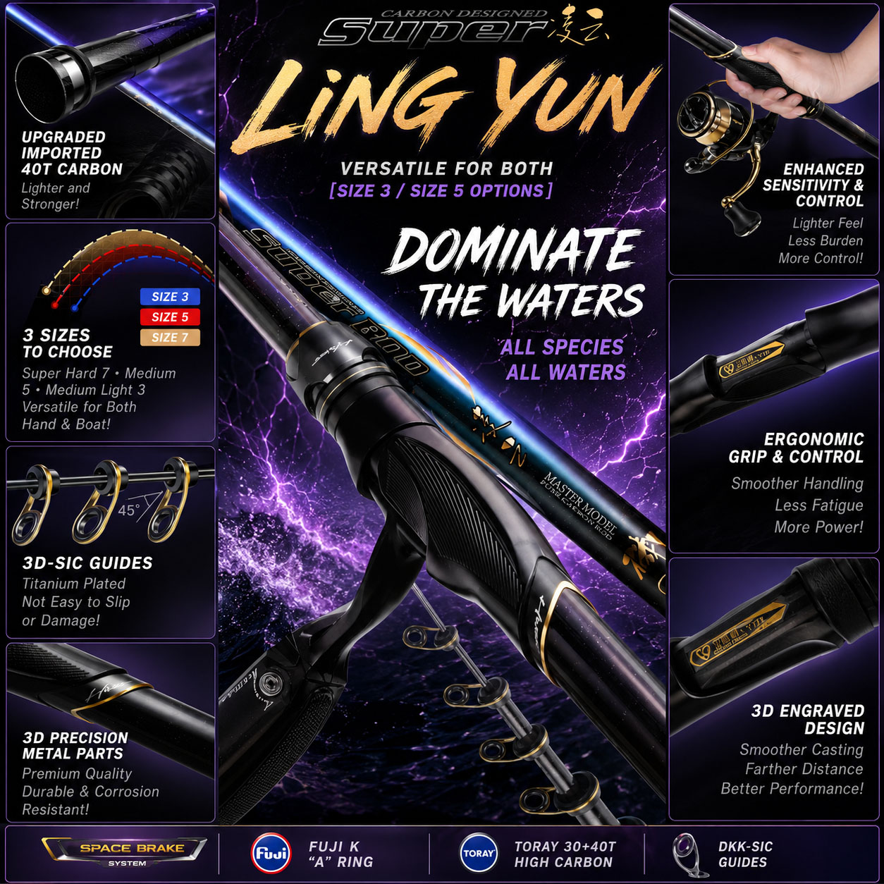 HASIDA Ling Yun Olta Kamışı 40 - Fishing Equipment Clearance incelemesi ve fiyatı