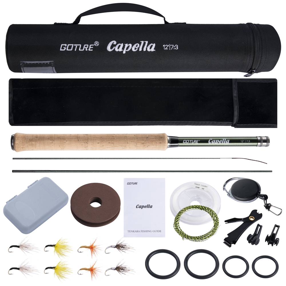 Goture Tenkara Sinek Olta Comb - Fly Fishing Set incelemesi ve fiyatı