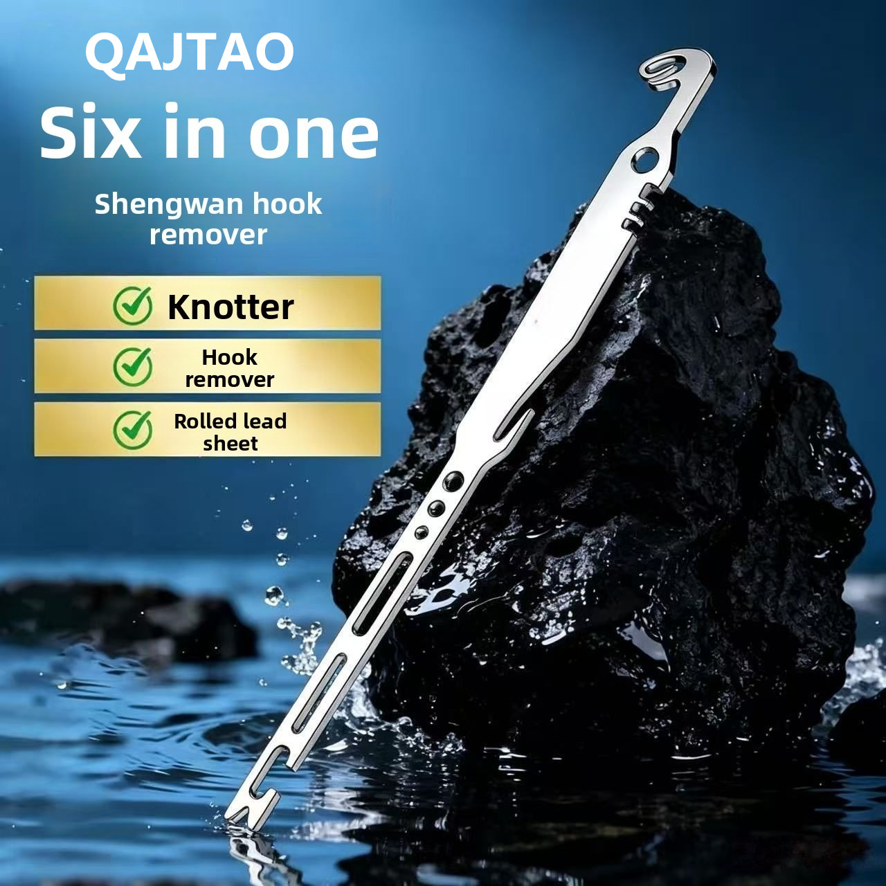 QAJTAO 4 Adet 6'sı 1 Arada Pas - Fishing Equipment Target incelemesi ve fiyatı